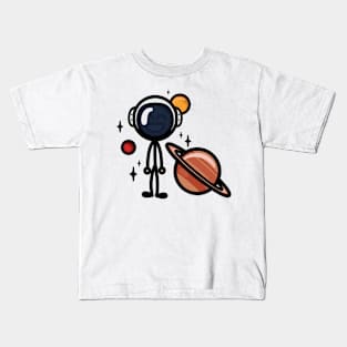 Astronaut 2 Kids T-Shirt